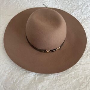 House of Harlow 1960 Classic Brown Hat